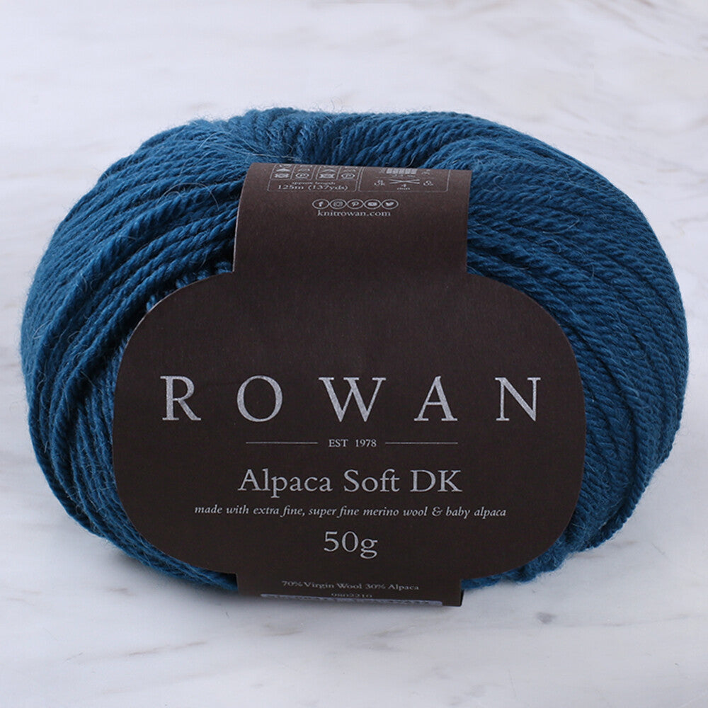 Rowan Alpaca Soft DK 50gr Petrol Yeşili El Örgü İpi - 00213